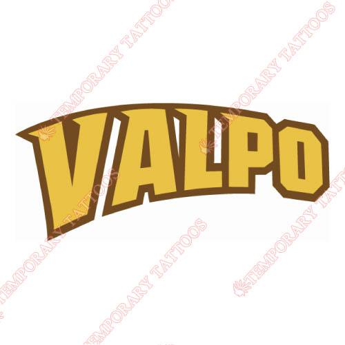 Valparaiso Crusaders Customize Temporary Tattoos Stickers NO.6782